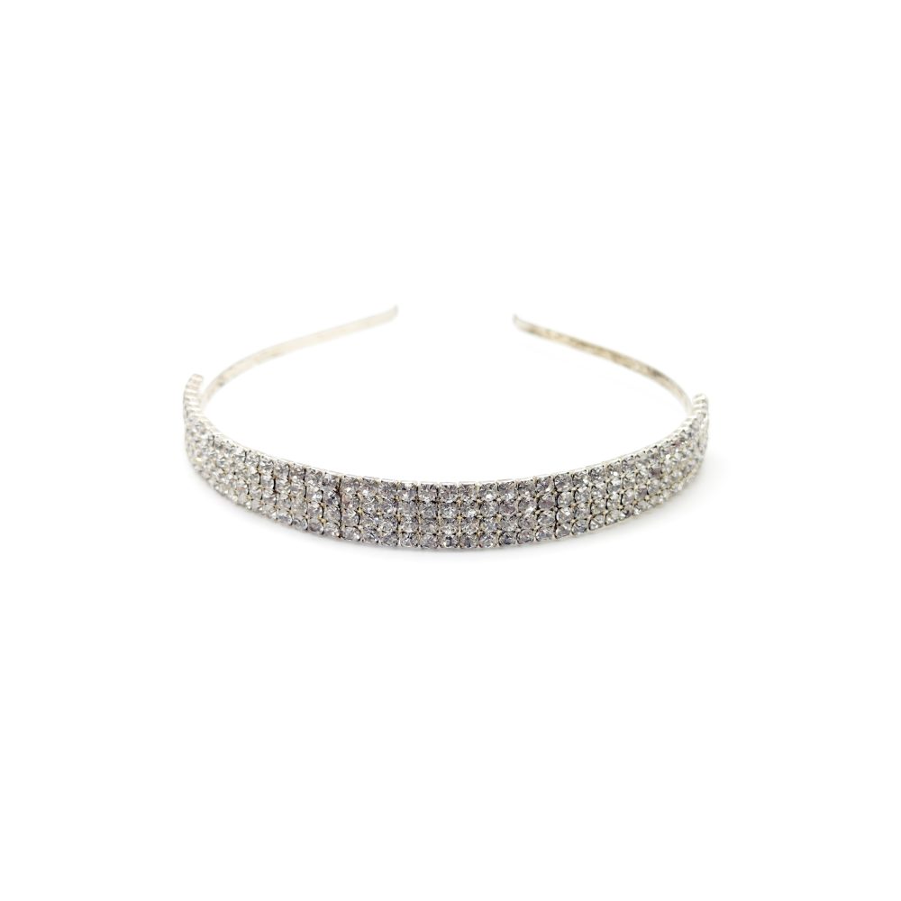 Vintage Crystal Band Tiara