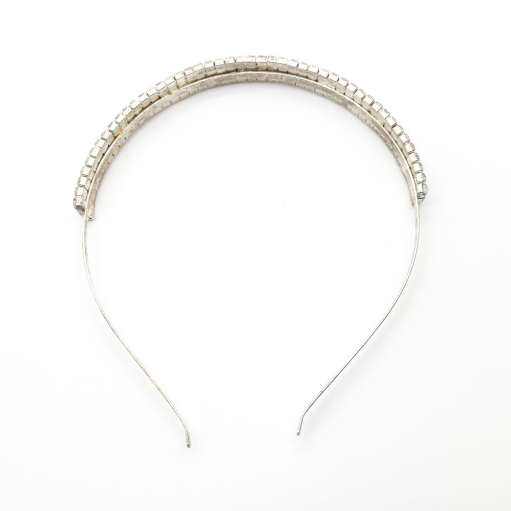 Vintage Crystal Band Tiara