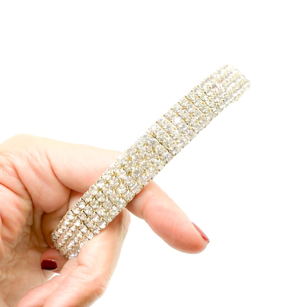 Vintage Crystal Band Tiara