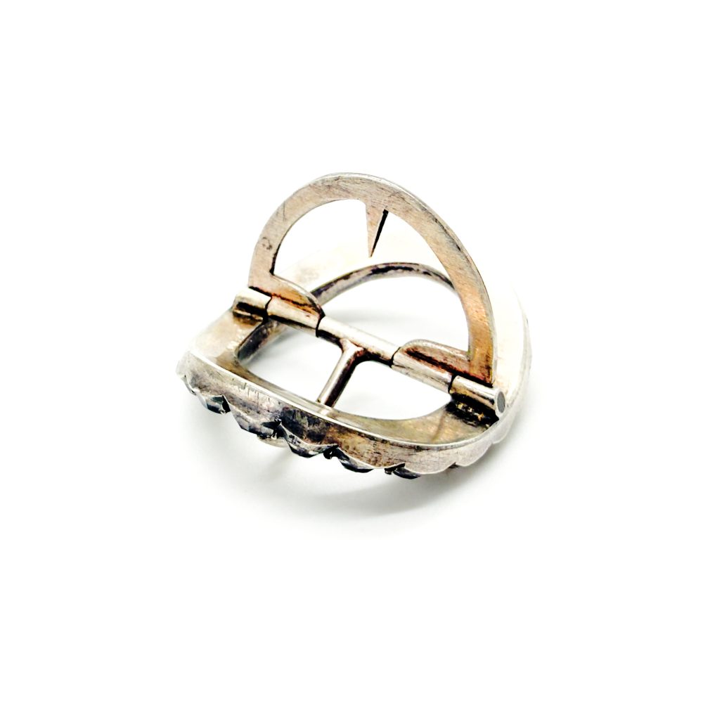 Antique Georgian Sterling Paste Buckle
