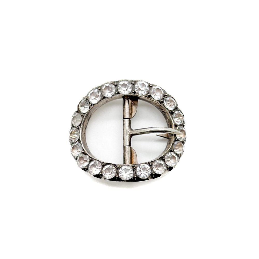 Antique Georgian Sterling Paste Buckle