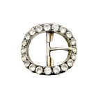 Jennifer Gibson Jewellery 2192 (3) Antique Georgian Sterling Paste Buckle