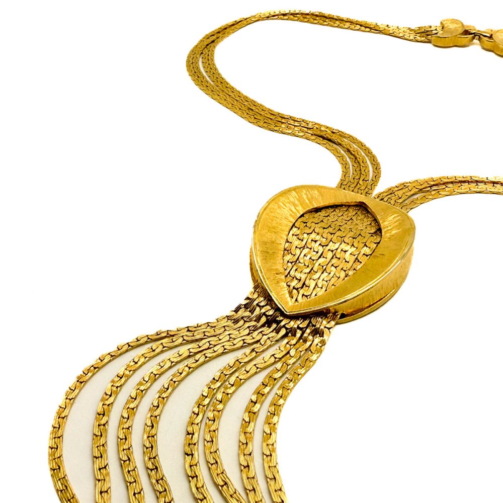 Vintage D'orlan Tassel Necklace