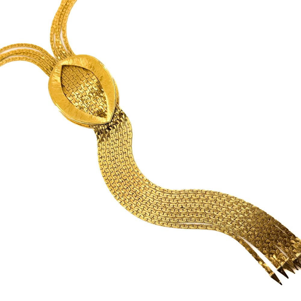 Vintage D'orlan Tassel Necklace