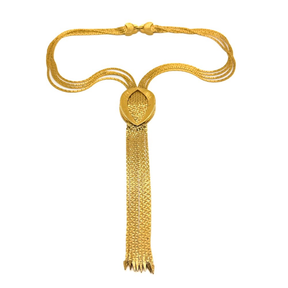 Vintage D'orlan Tassel Necklace