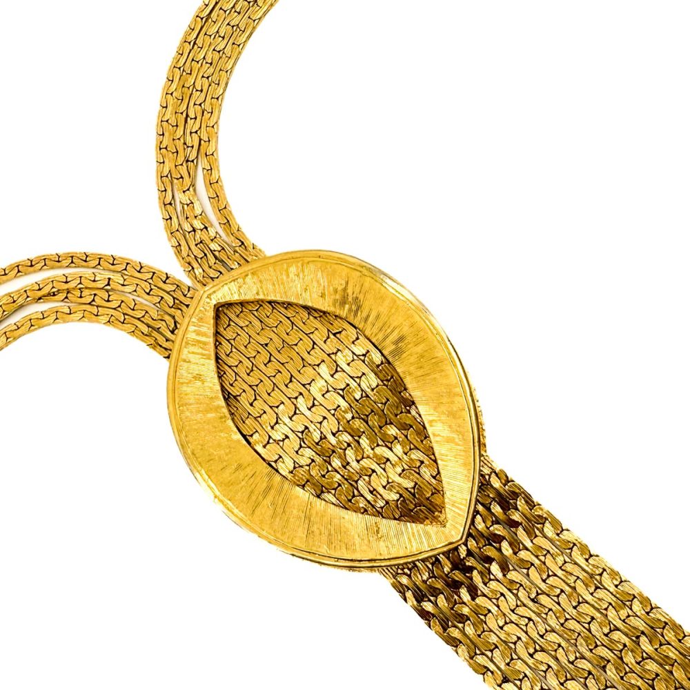 Vintage D'orlan Tassel Necklace