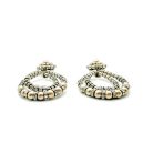 Jennifer Gibson Jewellery 2194 (5) Vintage French Rhondelle Hoop Earrings 1950s