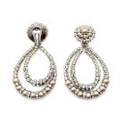 Jennifer Gibson Jewellery 2194 (6) Vintage French Rhondelle Hoop Earrings 1950s