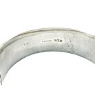 Jennifer Gibson Jewellery 2195 (3) Vintage Hallmarked Silver Forget Me Not Bangle