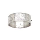 Antique Victorian Hallmarked Silver Ivy Leaf Bangle