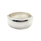 Jennifer Gibson Jewellery 2197 (5) Vintage Hallmarked Silver Foliate Bangle