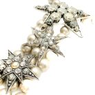 Vintage Jacques Fath Star Lariat Necklace