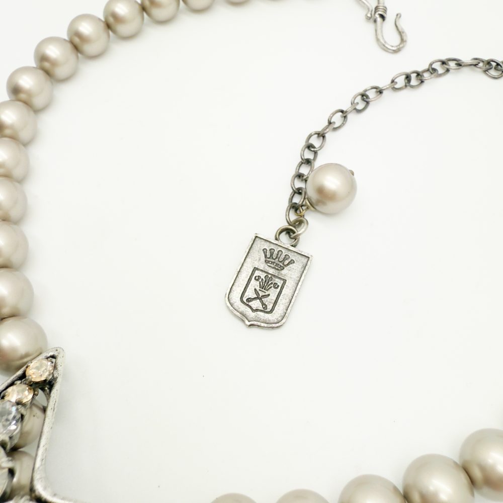 Vintage Jacques Fath Star Lariat Necklace