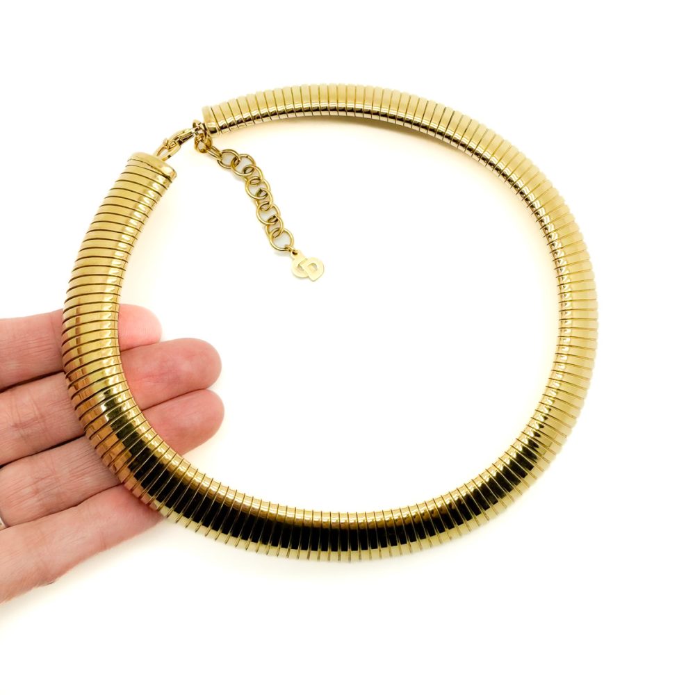 Vintage Dior Omega Flex Collar