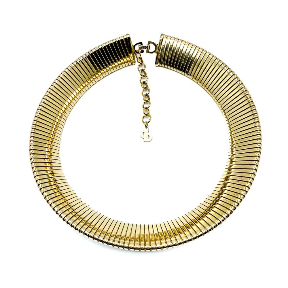 Vintage Dior Omega Flex Collar