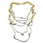 Jennifer Gibson Jewellery 2215 (2) Vintage Dior Multi Chain Crystal Necklace