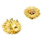 Jennifer Gibson Jewellery 2206 (4) Vintage Dior Sunflower Earrings