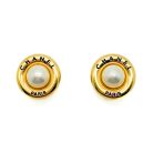 Jennifer Gibson Jewellery 2218 (2) Vintage Chanel Pearl Atelier Earrings