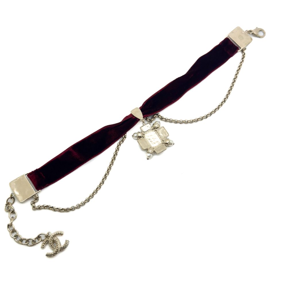 Chanel Renaissance Velvet Choker