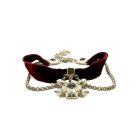 Jennifer Gibson Jewellery 2219 (6) Chanel Renaissance Velvet Choker