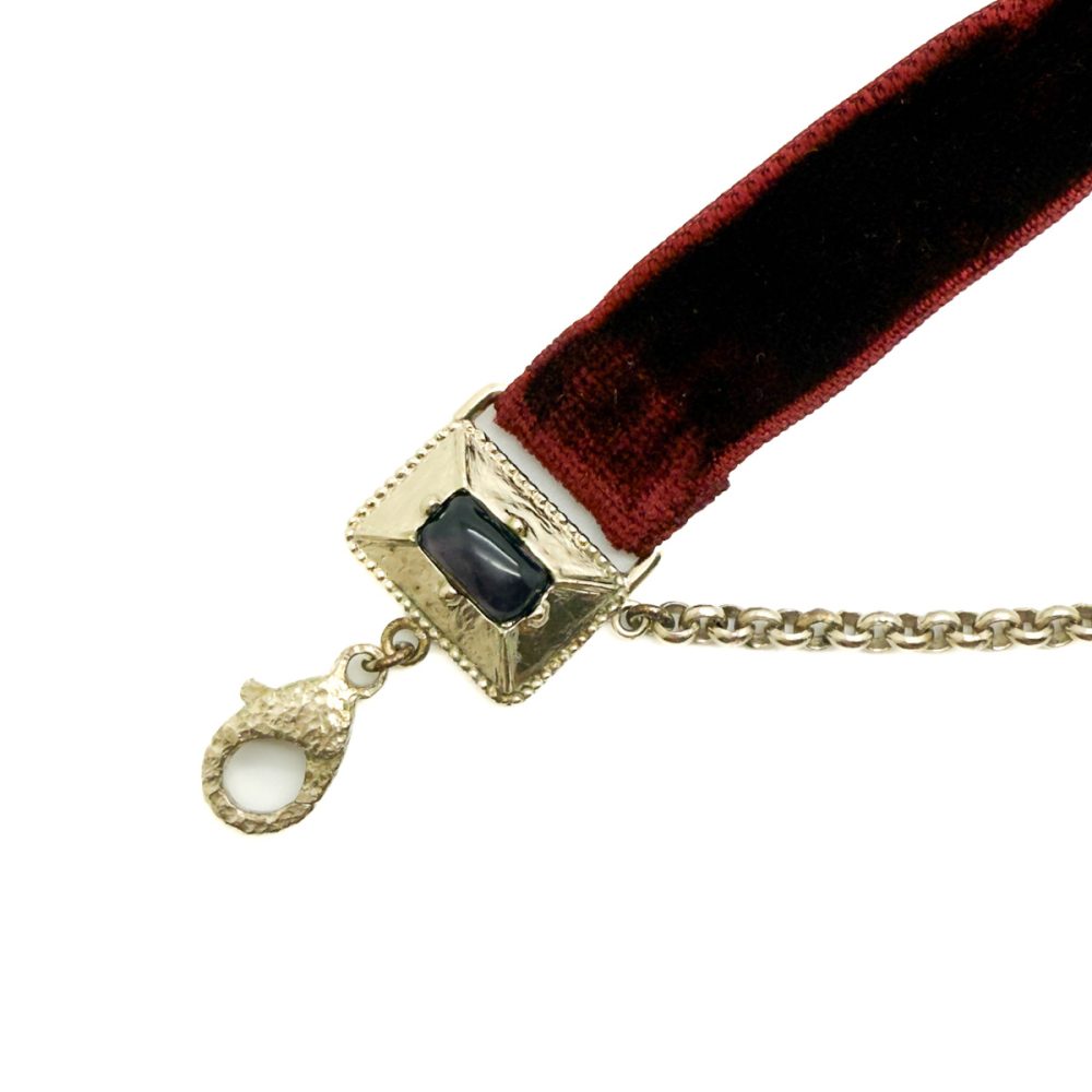 Chanel Renaissance Velvet Choker