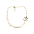 Jennifer Gibson Jewellery 2220 (2) Preloved Chanel Pearl CC Logo Necklace