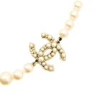 Jennifer Gibson Jewellery 2220 (3) Preloved Chanel Pearl CC Logo Necklace