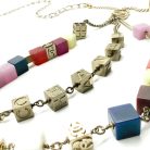 Jennifer Gibson Jewellery 2221 (7) Vintage Chanel Logo Cube Belt