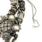 Jennifer Gibson Jewellery 2222 (7) PreLoved Chanel Pearl & Tartan Choker Sautoir