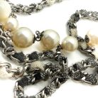 Jennifer Gibson Jewellery 2222 (9) PreLoved Chanel Pearl & Tartan Choker Sautoir