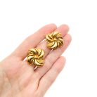 Jennifer Gibson Jewellery 2223 (1) Vintage Monet Swirl Earrings