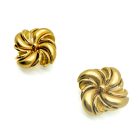 Jennifer Gibson Jewellery 2223 (3) Vintage Monet Swirl Earrings