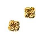 Jennifer Gibson Jewellery 2223 (4) Vintage Monet Swirl Earrings