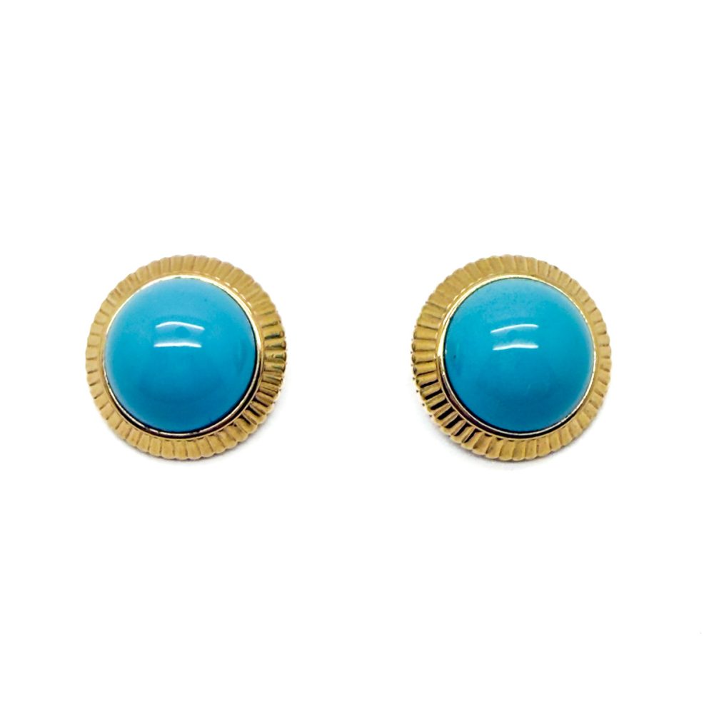 Vintage Nina Ricci Turquoise Earrings