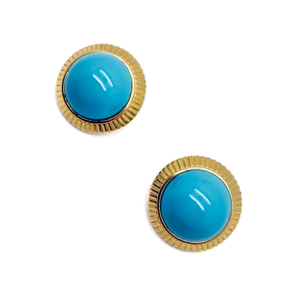 Vintage Nina Ricci Turquoise Earrings