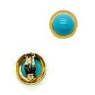 Jennifer Gibson Jewellery 2225 (5) Vintage Nina Ricci Turquoise Earrings
