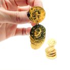 Jennifer Gibson Jewellery 2228 (1) Vintage Roman Coin Dangle Earrings