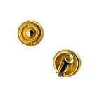 Jennifer Gibson Jewellery 2229 (4) Vintage Embellished Bullseye Earrings