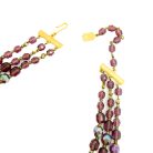 Jennifer Gibson Jewellery 2235 (5) Vintage Christian Dior Amethyst Lava Necklace