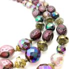 Jennifer Gibson Jewellery 2235 (6) Vintage Christian Dior Amethyst Lava Necklace