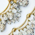 Jennifer Gibson Jewellery SCHIAPARELLI 2300 (5) Vintage Schiaparelli Speckled Egg Necklace