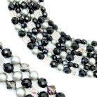 Jennifer Gibson Jewellery SCHIAPARELLI 2301 (3) Vintage Schiaparelli Monochrome Necklace