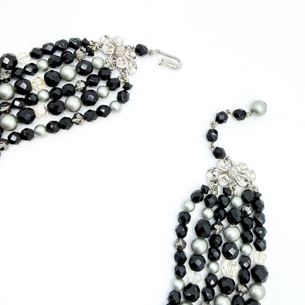 Vintage Schiaparelli Monochrome Necklace