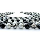 Jennifer Gibson Jewellery SCHIAPARELLI 2301 (6) Vintage Schiaparelli Monochrome Necklace