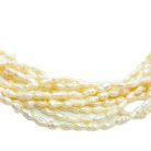 Jennifer Gibson Jewellery 2238 (6) Vintage Italian Multistrand Pearl Torsade Necklace