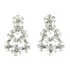 Jennifer Gibson Jewellery 2240 (2) Floral Cascade Crystal Earrings