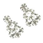 Jennifer Gibson Jewellery 2240 (3) Floral Cascade Crystal Earrings