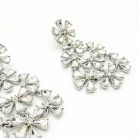 Jennifer Gibson Jewellery 2240 (4) Floral Cascade Crystal Earrings