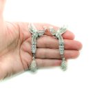 Jennifer Gibson Jewellery 2241 (1) Vintage Marcel Boucher Art Deco Crystal Earrings