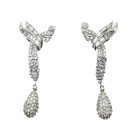 Jennifer Gibson Jewellery 2241 (2) Vintage Marcel Boucher Art Deco Crystal Earrings